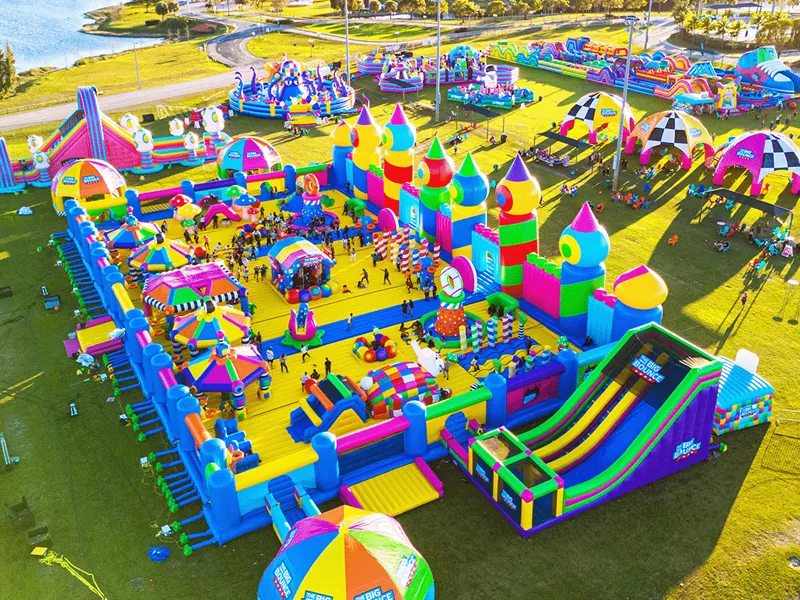 इन्फ्लेटेबल वाड्यात काय असते?