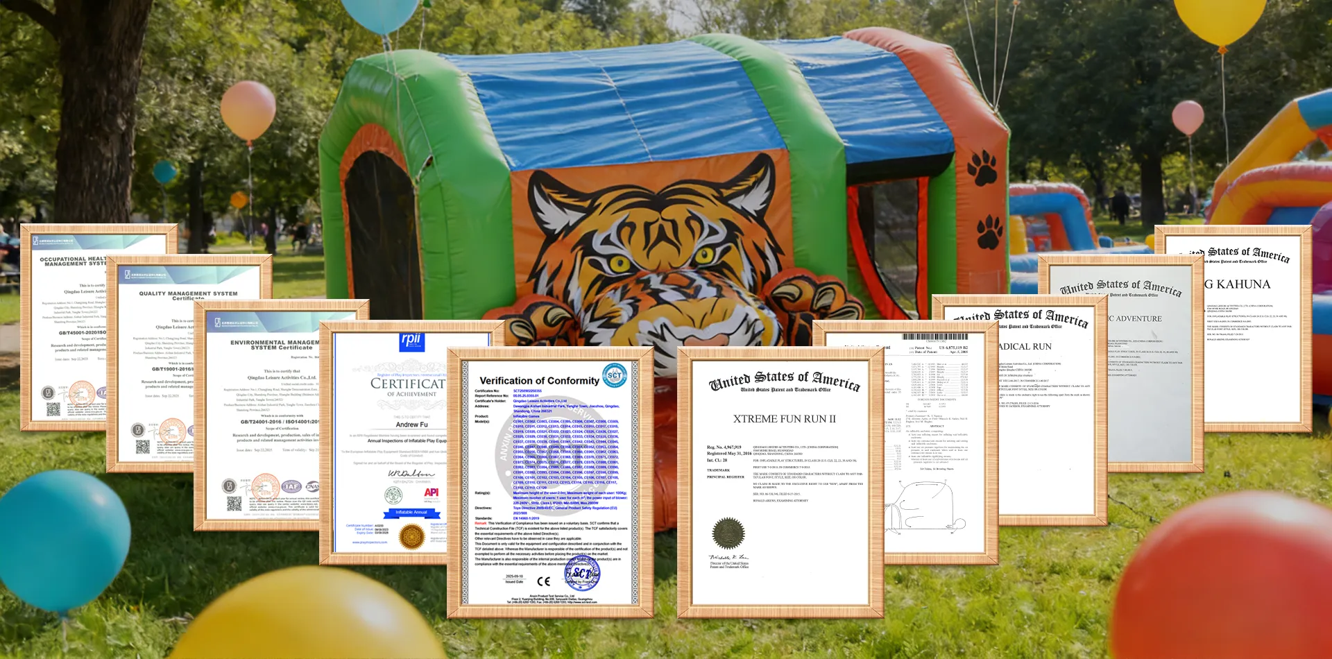 चीन Inflatable उत्पादन पुरवठादार