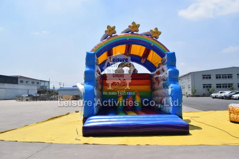 Super Inflatable Bouncy Castles Unicorn Rainbow Super Inflatable Bouncy Castles Unicorn Rainbow