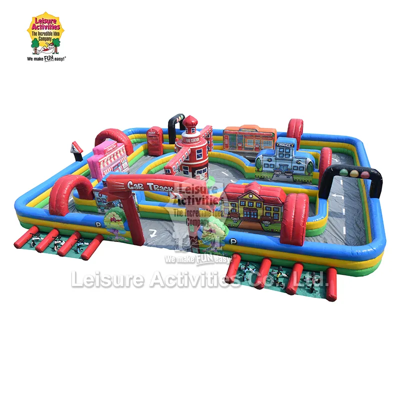 Inflatable कार ट्रॅक Inflatable कार ट्रॅक