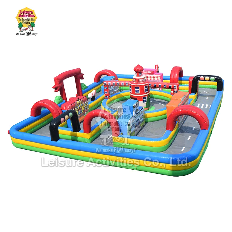 Inflatable कार ट्रॅक