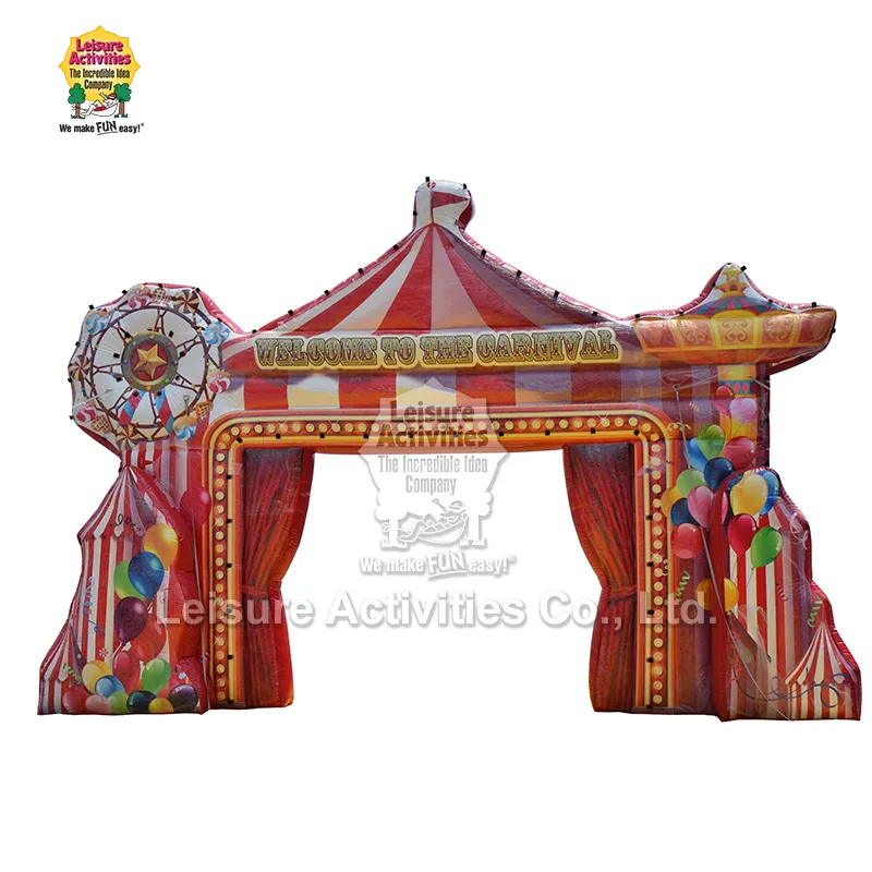 Inflatable कार्निवल कमान Inflatable कार्निवल कमान