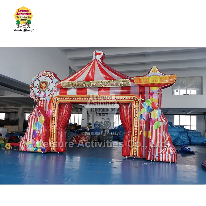 Inflatable कार्निवल कमान
