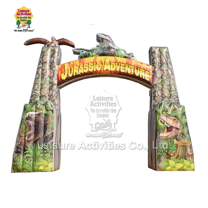 Inflatable जुरासिक साहसी कमान Inflatable जुरासिक साहसी कमान